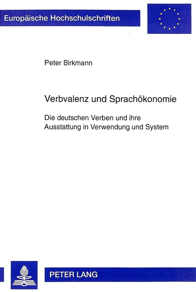 Title: Verbvalenz und Sprachökonomie