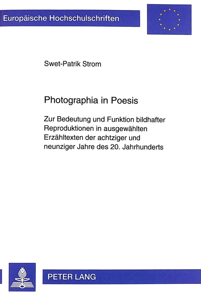 Title: Photographia in Poesis