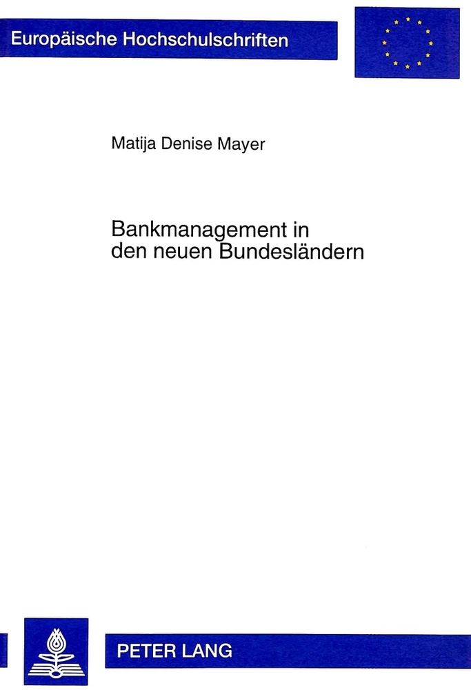Titel: Bankmanagement in den neuen Bundesländern