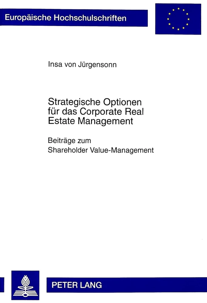 Titel: Strategische Optionen für das Corporate Real Estate Management