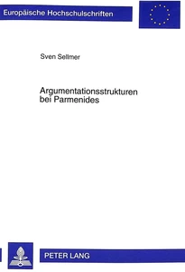 Titel: Argumentationsstrukturen bei Parmenides