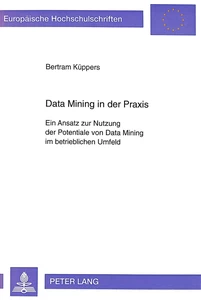 Title: Data Mining in der Praxis
