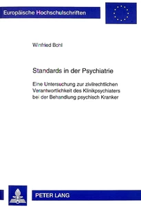 Title: Standards in der Psychiatrie