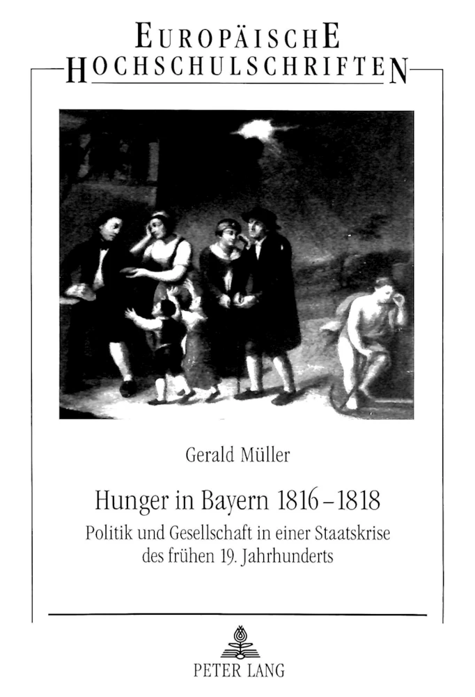 Title: Hunger in Bayern 1816-1818