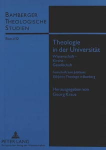 Titel: Theologie in der Universität