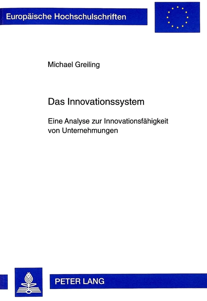 Titel: Das Innovationssystem