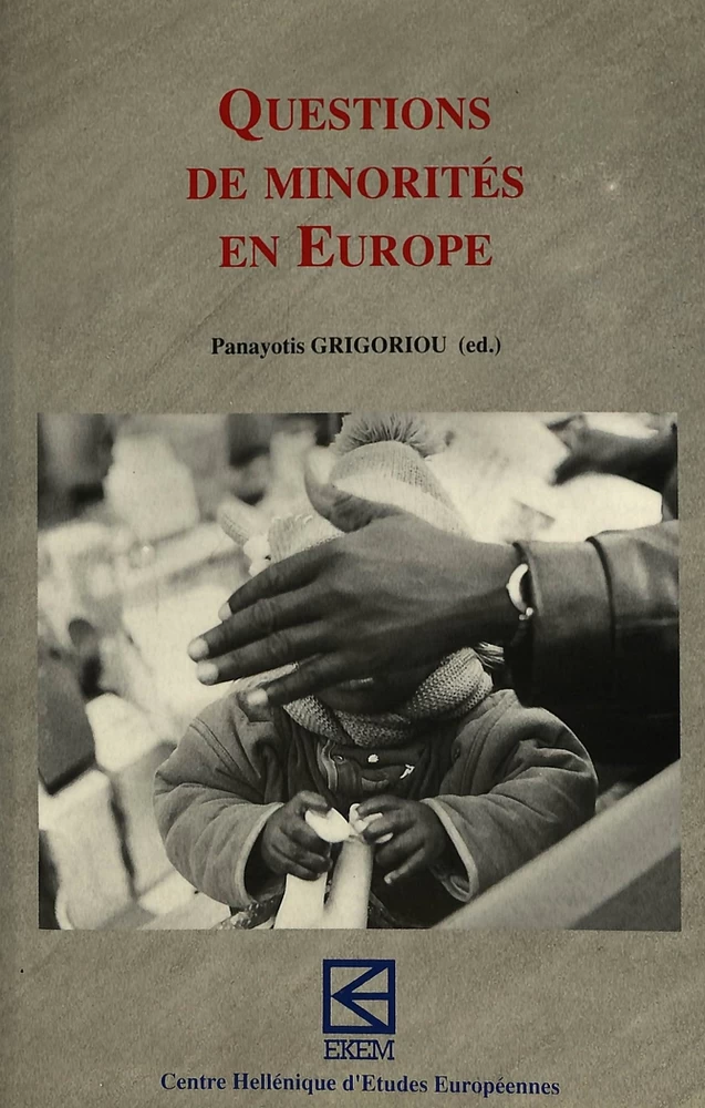 Titre: Questions de minorités en Europe