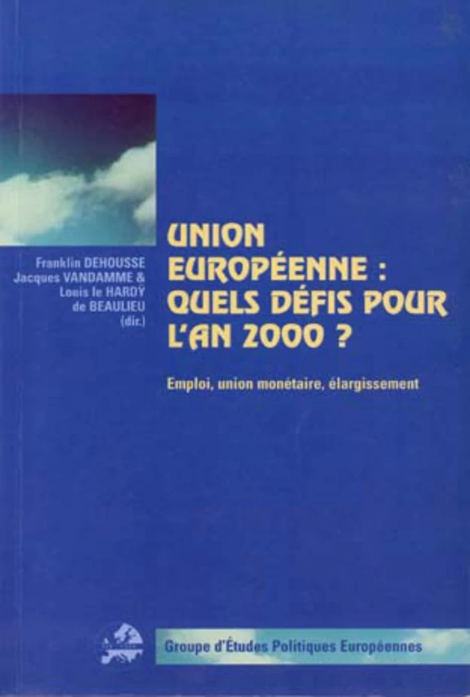 Title: Union européenne: quels défis pour l'an 2000?