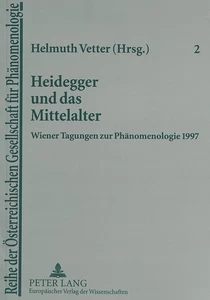 Title: Heidegger und das Mittelalter