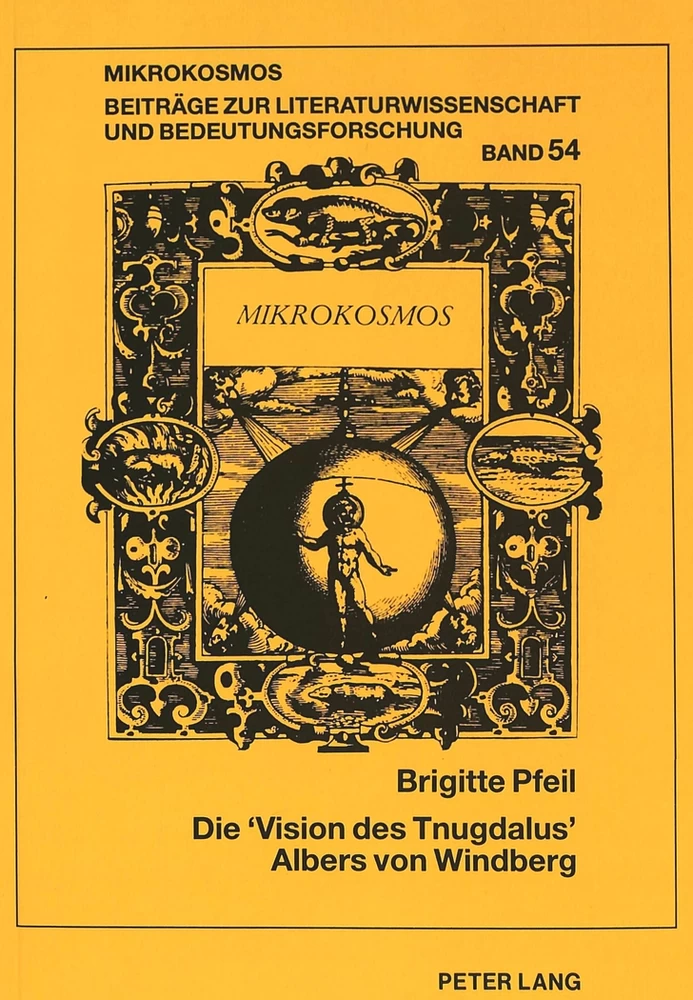 Titel: Die «Vision des Tnugdalus» Albers von Windberg