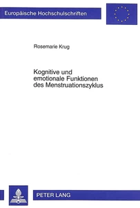 Title: Kognitive und emotionale Funktionen des Menstruationszyklus