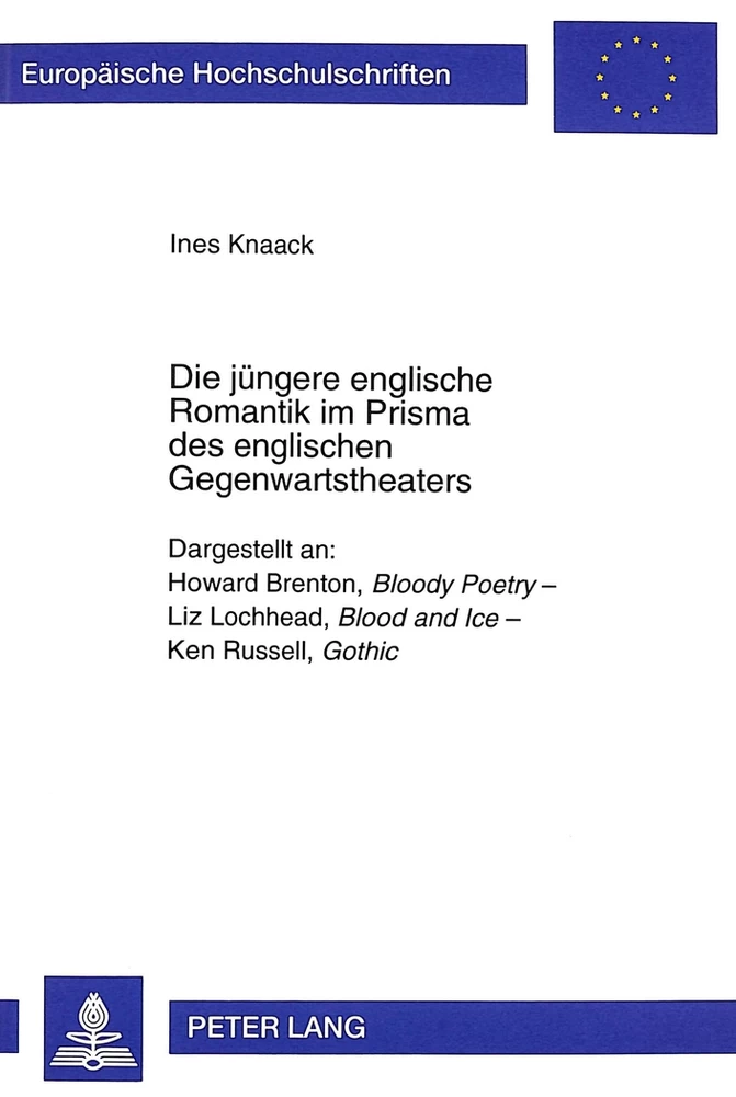 Title: Die jüngere englische Romantik im Prisma des englischen Gegenwartstheaters