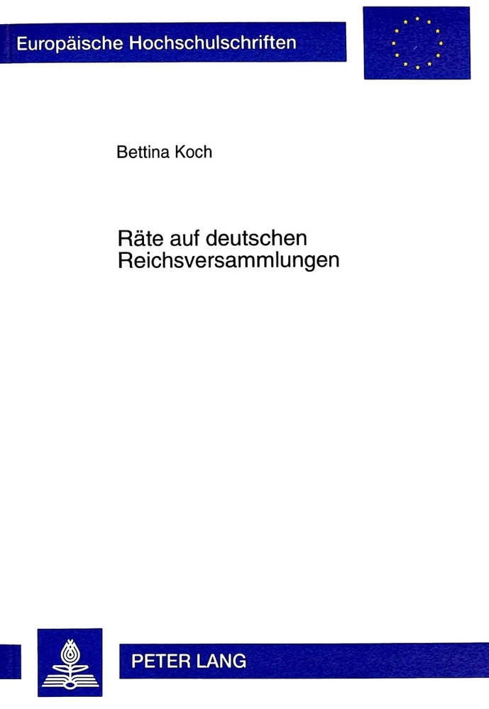 Titel: Räte auf deutschen Reichsversammlungen