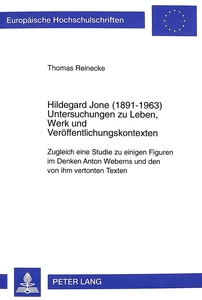 Title: Hildegard Jone (1891-1963)