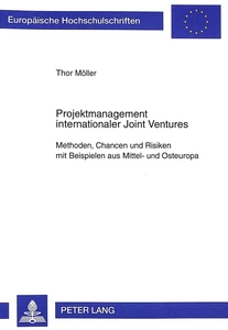 Titel: Projektmanagement internationaler Joint Ventures