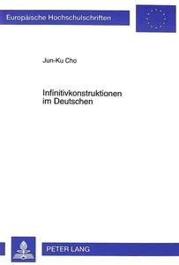 Title: Infinitivkonstruktionen im Deutschen