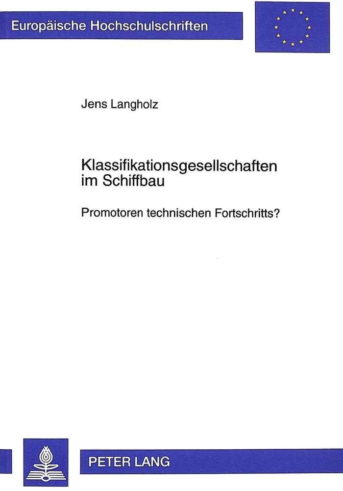 Title: Klassifikationsgesellschaften im Schiffbau