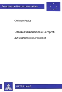 Title: Das multidimensionale Lernprofil