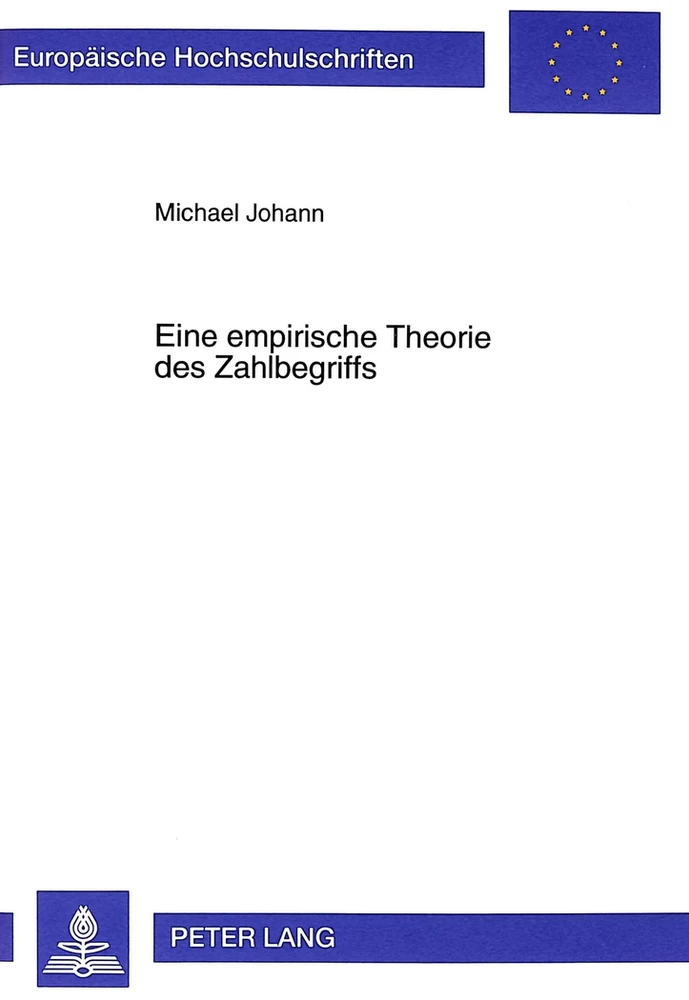 Titel: Eine empirische Theorie des Zahlbegriffs