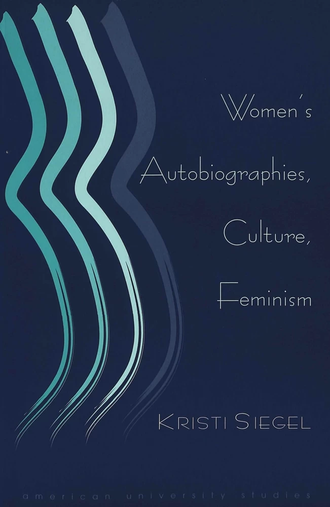 Title: Women's Autobiographies, Culture, Feminism