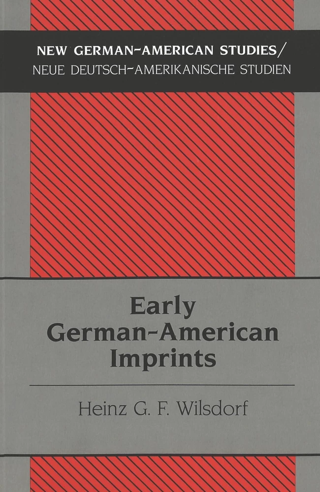 Title: Early German-American Imprints