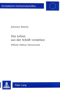 Title: Das Leben aus der Schrift verstehen