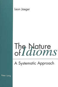 Title: The Nature of Idioms