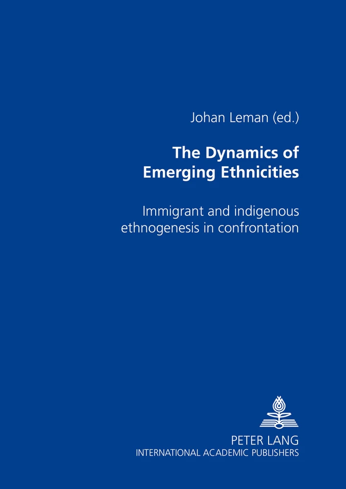 Title: The Dynamics of Emerging Ethnicities