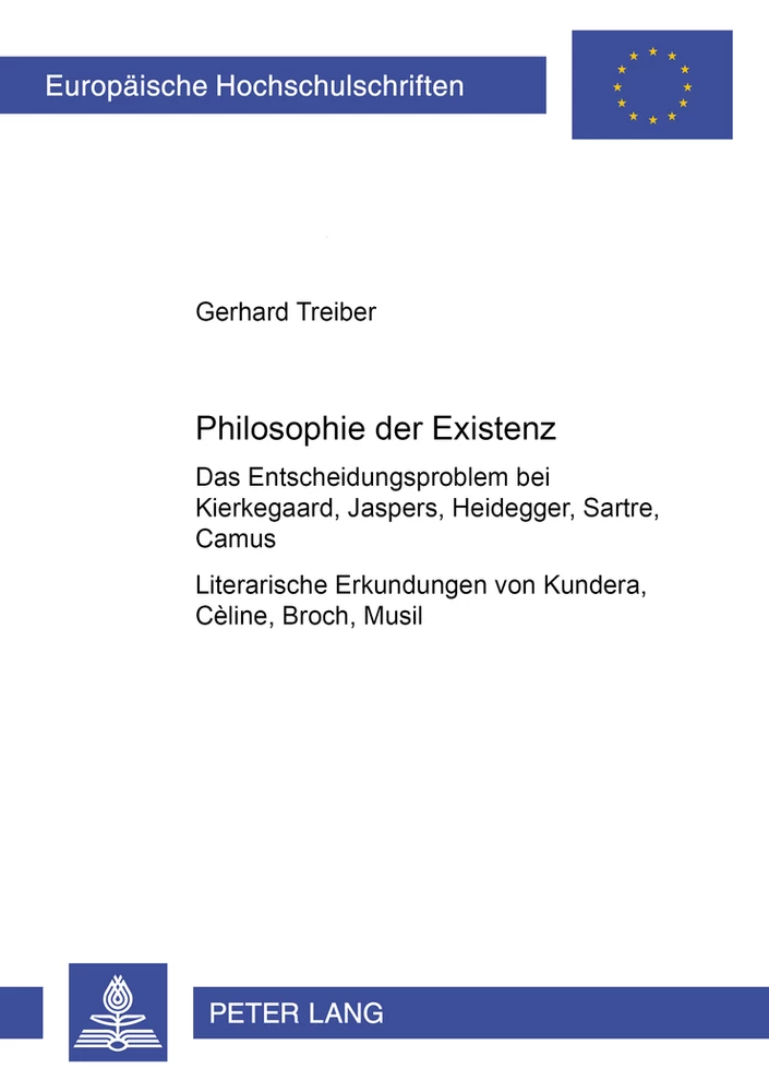 Title: Philosophie der Existenz