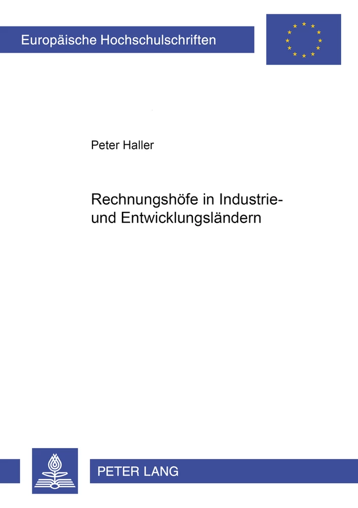 Title: Rechnungshöfe in Industrie- und Entwicklungsländern