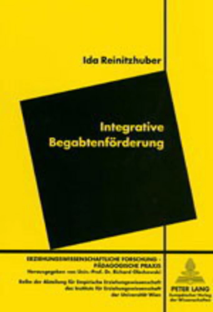 Title: Integrative Begabtenförderung