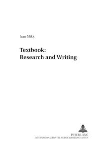 Title: Textbook: Research and Writing