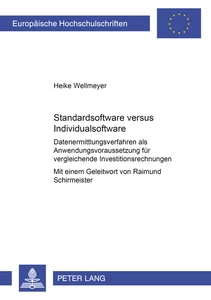 Titel: Standardsoftware versus Individualsoftware
