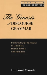 Title: The Genesis of Discourse Grammar