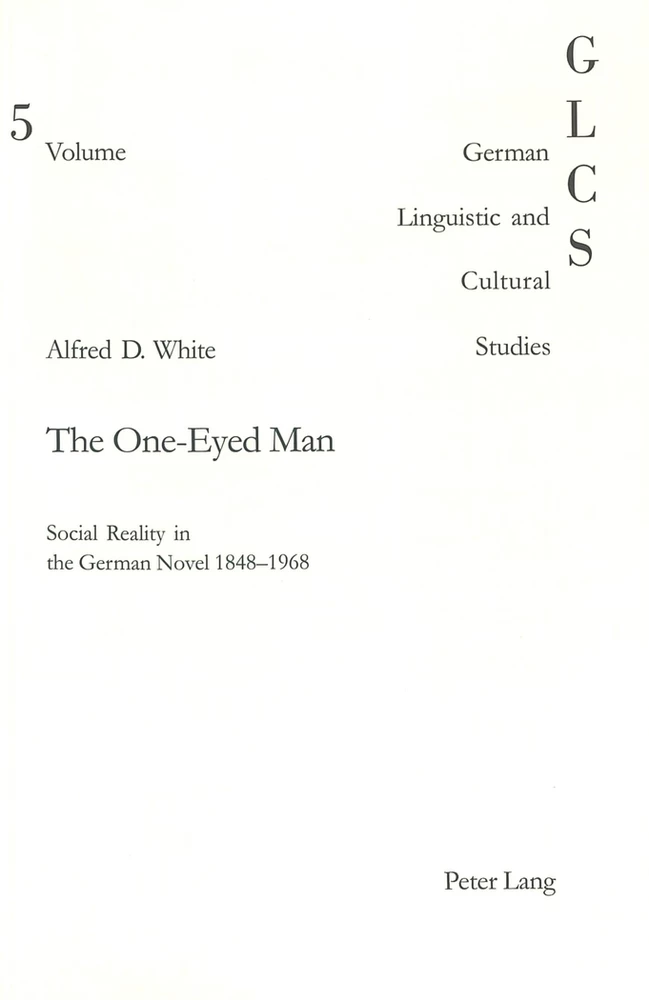 Title: The One-Eyed Man