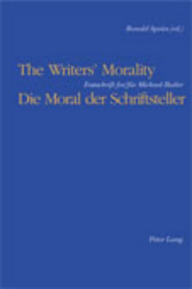 Title: The Writers’ Morality / Die Moral der Schriftsteller