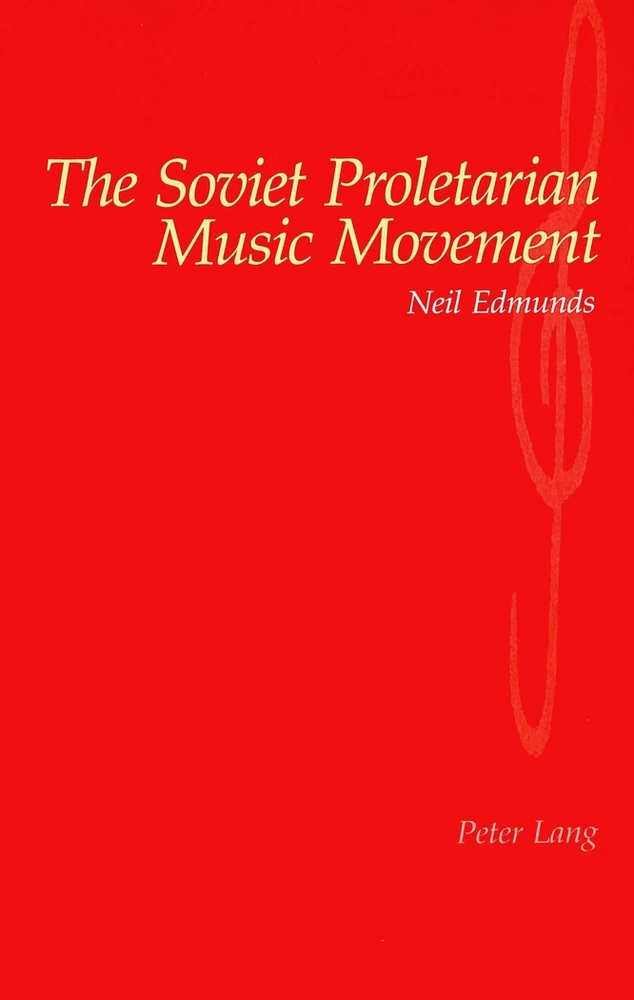 Title: The Soviet Proletarian Music Movement