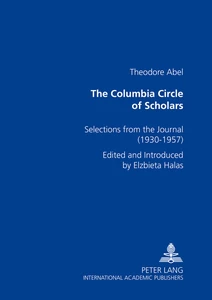 Title: The Columbia Circle of Scholars