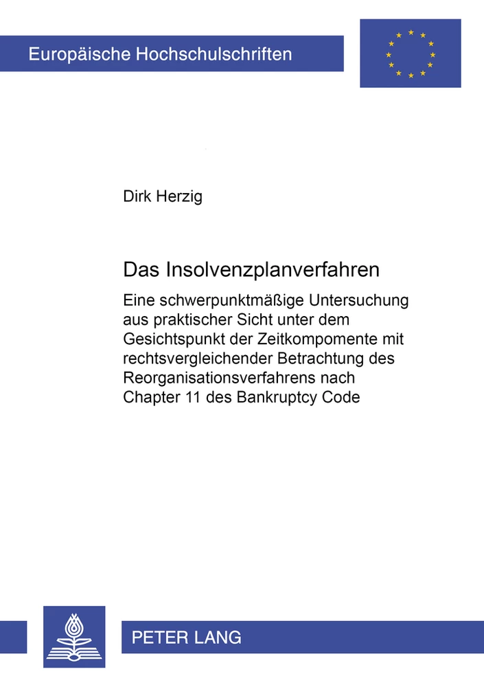 Title: Das Insolvenzplanverfahren