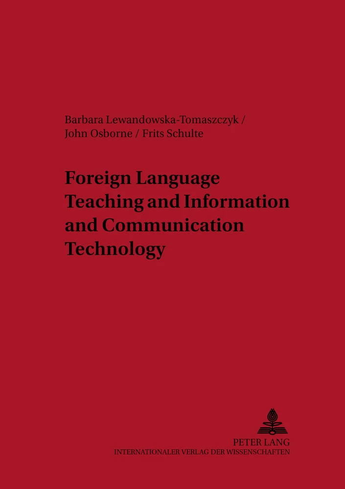 Title: Foreign Language Teaching and Information and Communication Technology