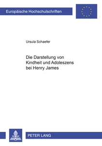 Title: Die Darstellung von Kindheit und Adoleszenz bei Henry James