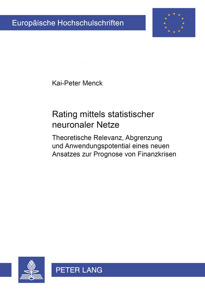 Titel: Rating mittels statistischer neuronaler Netze