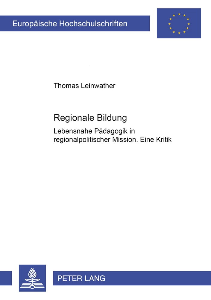 Titel: Regionale Bildung