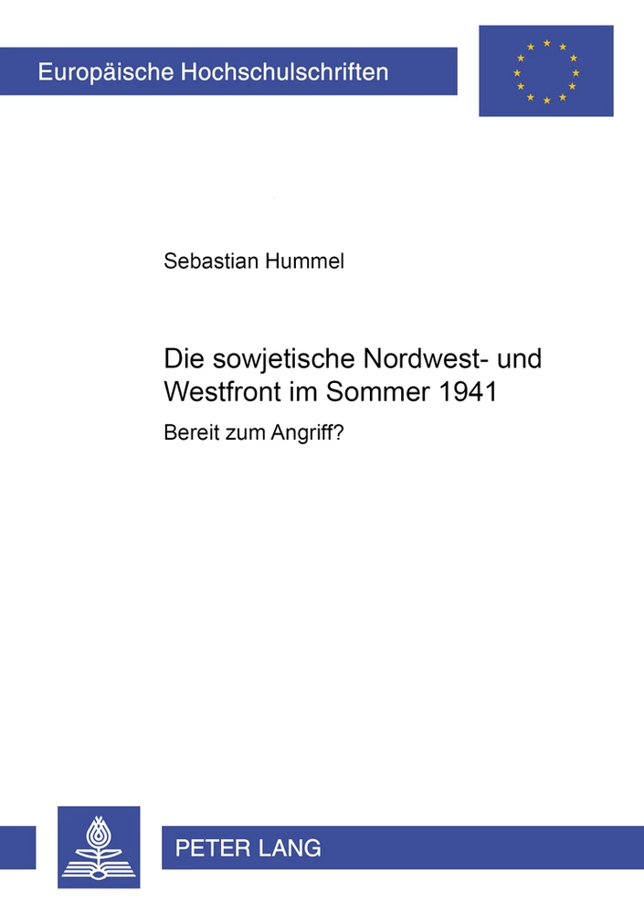 Title: Die sowjetische Nordwest- und Westfront im Sommer 1941