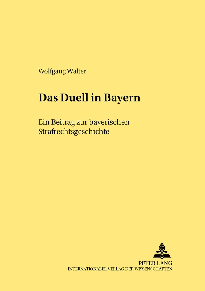 Titel: Das Duell in Bayern