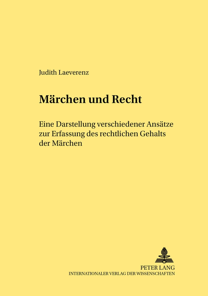 Title: Märchen und Recht