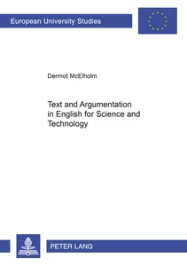 Title: Text and Argumentation in English for Science and Technology