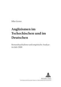 Titel: Anglizismen im Tschechischen und im Deutschen