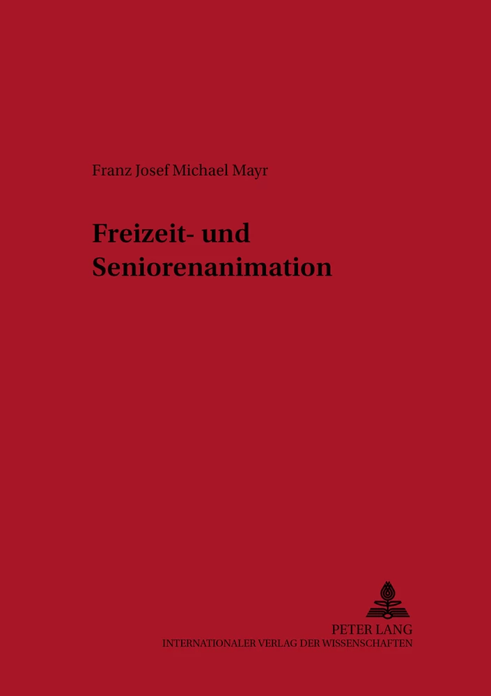 Title: Freizeit- und Seniorenanimation
