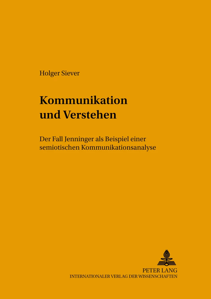 Titel: Kommunikation und Verstehen